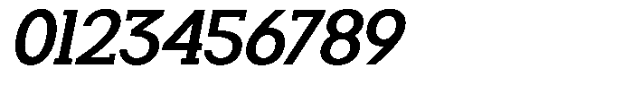 Smilant Semi Bold Slant Font OTHER CHARS