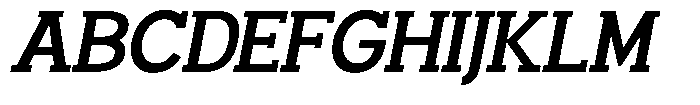 Smilant Semi Bold Slant Font UPPERCASE