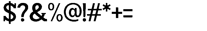 Smilant Semi Bold Font OTHER CHARS