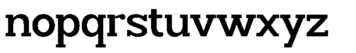 Smilant Semi Bold Font LOWERCASE