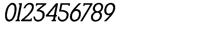 Smilant Semi Condensed Slant Font OTHER CHARS