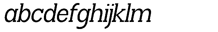 Smilant Semi Condensed Slant FONT