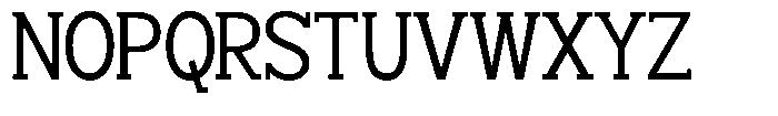 Smilant Semi Condensed Font UPPERCASE