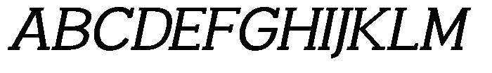 Smilant Semi Expanded Slant Font UPPERCASE