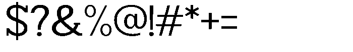 Smilant Semi Expanded Font OTHER CHARS