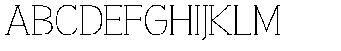 Smilant Thin Semi Expanded Font UPPERCASE