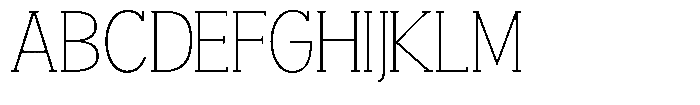 Smilant Thin Font UPPERCASE
