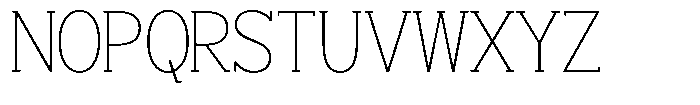 Smilant Thin Font UPPERCASE