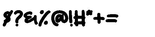 Smile Hug Regular Font OTHER CHARS