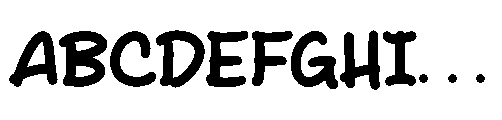 Smile Hug Regular Font UPPERCASE