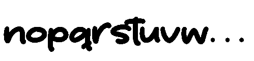 Smile Hug Regular Font LOWERCASE