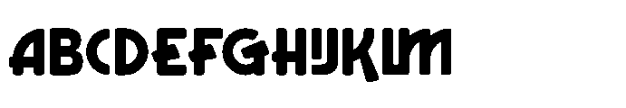 Smiling Zenith Font UPPERCASE