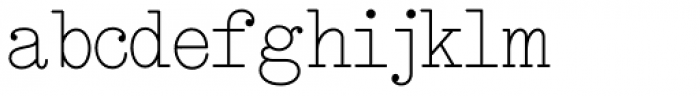 Smith Premier Clean NF Font LOWERCASE
