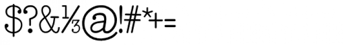 Smith-Premier Typewriter Bold Font OTHER CHARS