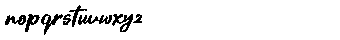 Smith Font LOWERCASE