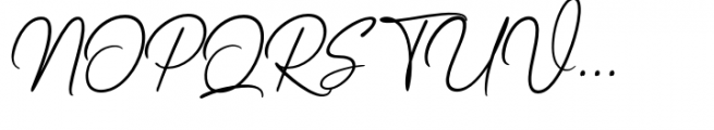 Smithe Signature Regular Font UPPERCASE