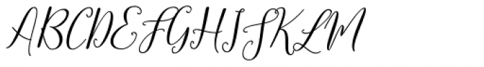 Smithens Villa script Italic Font UPPERCASE