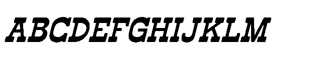 Smoke Grand Italic Font UPPERCASE