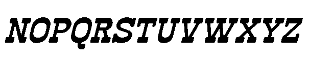 Smoke Grand Italic Font UPPERCASE