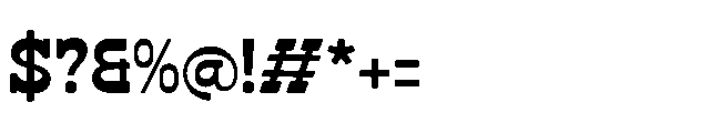 Smoke Grand Regular Font OTHER CHARS