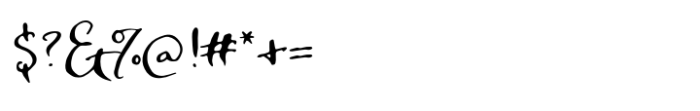 Smoke Signals Regular Font OTHER CHARS