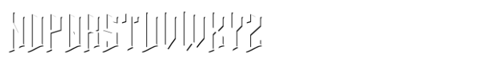 Smokers Shadow Font UPPERCASE