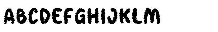 Smoky Glare Cut FONT