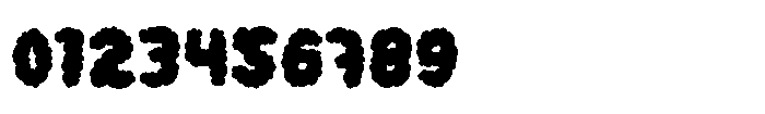 Smoky Glare Regular Font OTHER CHARS