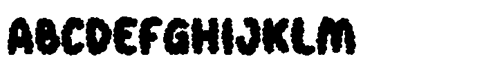Smoky Glare Regular Font UPPERCASE