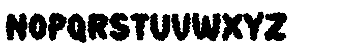 Smoky Glare Regular Font UPPERCASE
