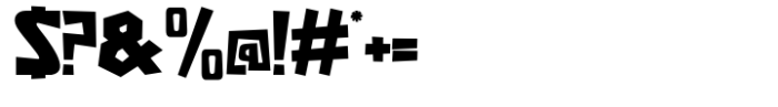 Smoore House Font OTHER CHARS