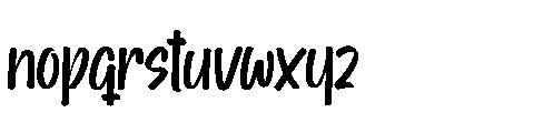 Smooth Dreams  Heru Regular Font LOWERCASE
