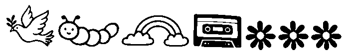 Smoothica Doodles Font UPPERCASE