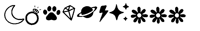 Smoothica Doodles Font LOWERCASE