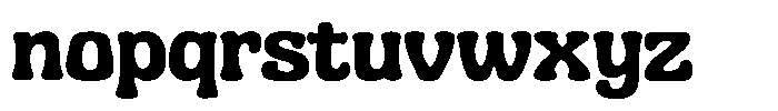Smoothica Script Font LOWERCASE