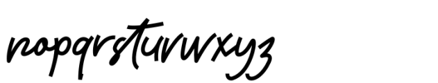 Smoothy Candy Regular Font LOWERCASE
