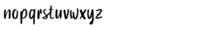 SmoothyPro Pro Font LOWERCASE