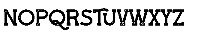 Smorrebrod Rough Font LOWERCASE