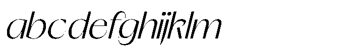 Smyth Kelagon Italic FONT
