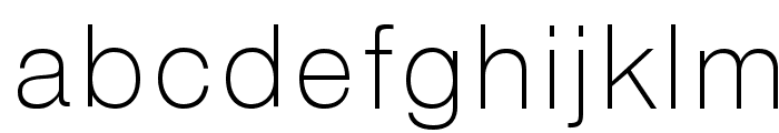 SMGothicStd-Light Font LOWERCASE