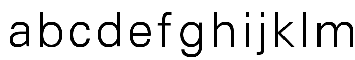 SMGothicStd-Medium Font LOWERCASE