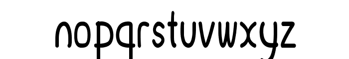 Smarker-CondensedRegular Font LOWERCASE