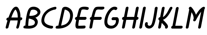 SmarkerItalic Font UPPERCASE