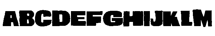 Smashing Medium Font UPPERCASE