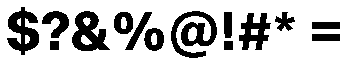 Snaga Arabic Extra Bold Font OTHER CHARS
