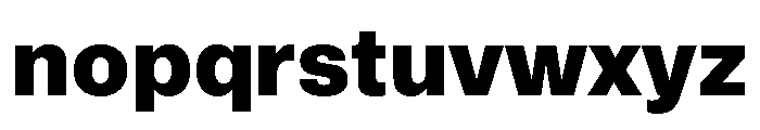 Snaga Arabic Heavy Font LOWERCASE