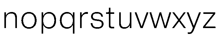 Snaga Arabic Light Font LOWERCASE