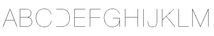 Snaga Arabic Thin Font UPPERCASE