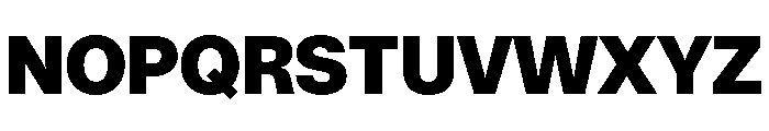 Snaga Uni Display Black Font UPPERCASE