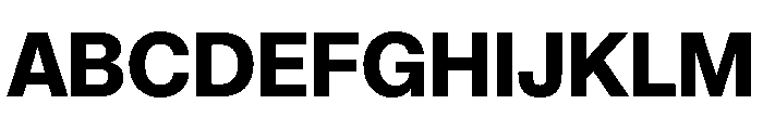 Snaga Uni Display Extrabold Font UPPERCASE